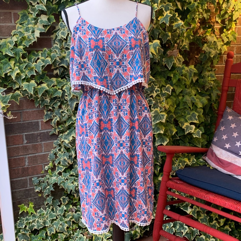 🧡50% off bundles! Spaghetti Strap Summer Dress